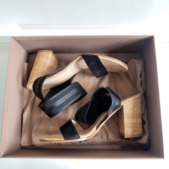 Gianvito Rossi Hailee 85 Elastic/Suede Sandals New In Box Size 11 US/41 IT - Picture 15 of 16